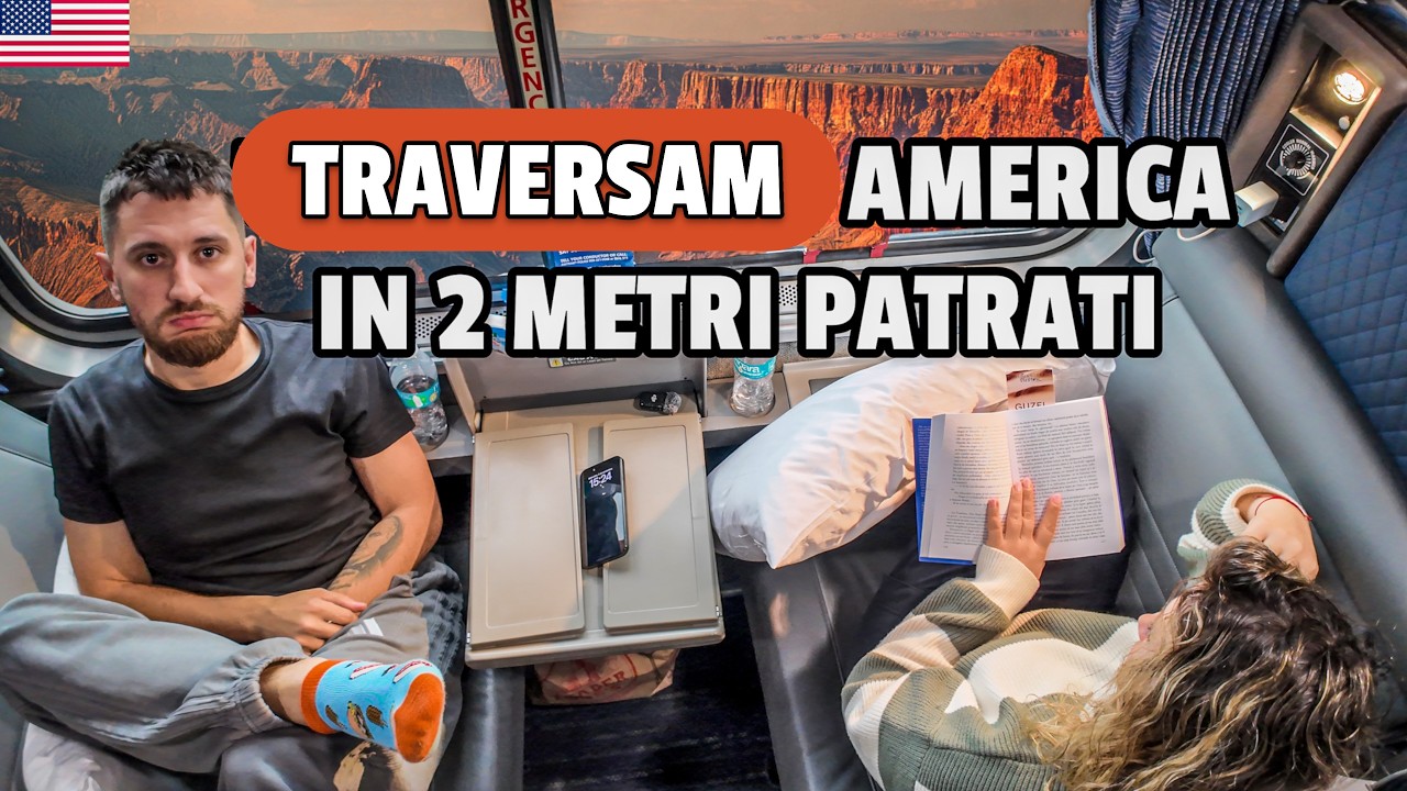 Cel mai LUNG TREN din AMERICA:Am traversat TARA-55 de ore in 2 metri patrati!