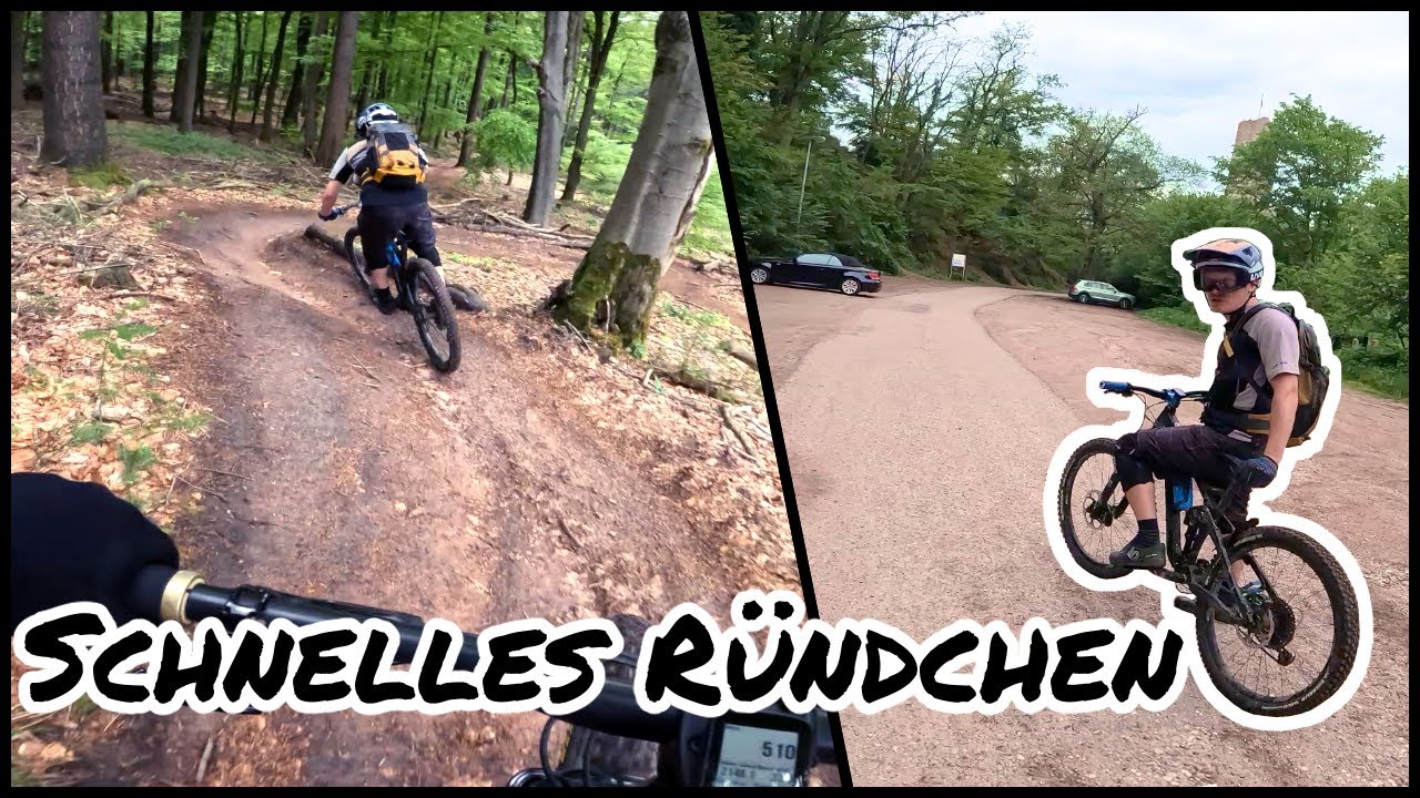 Mountainbiken auf dem WEISSEN STEIN: Gelbes X + Schauenburgtrails | Dossenheim | Trailstürmer [4K]
