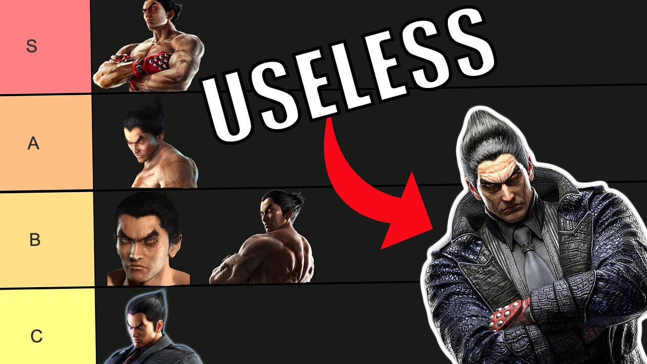 Рейтинг БЕСПОЛЕЗНОСТИ Казуи Мисимы в каждой игре Tekken