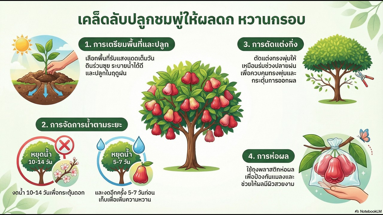 เคล็ดลับปลูก 
