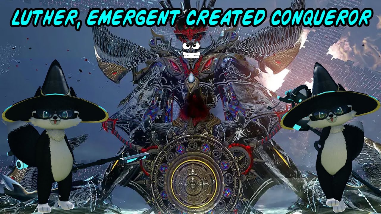 [PSO2NGS] Luther, Emergent Created Conqueror UQ with @JarofHoneyNGS @NiNjahCheeto @Zeomantic