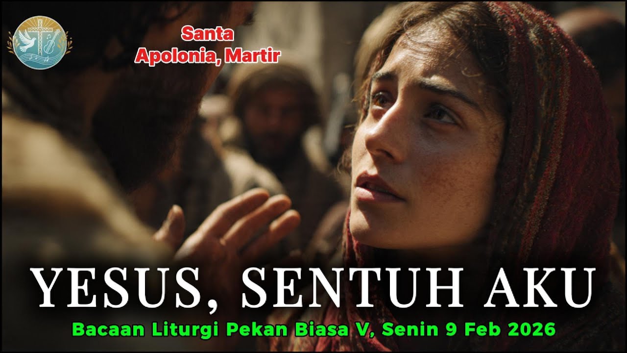 Yesus, Sentuh Aku – Lagu Rohani Katolik | Mrk. 6:53–56 | Bacaan Senin Pekan Biasa V, 9 Feb 2026