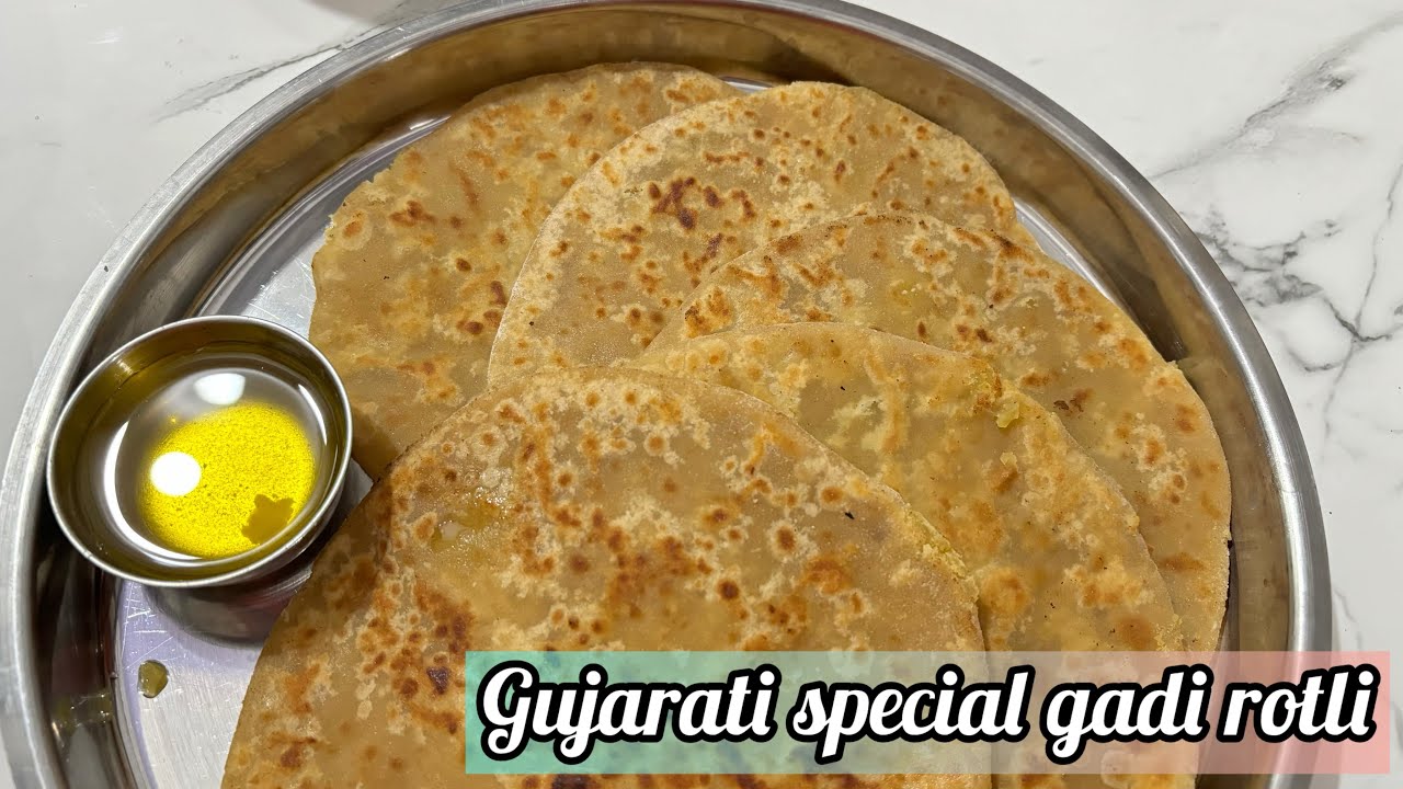 Gujarati special Gadi Rotli | Puran poli | Vedhami #gujaratidish #puranpoli 