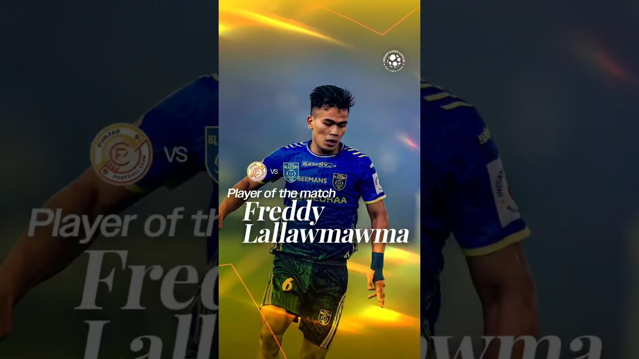 Bossing the midfield! 👊🔥 | #PFCKBFC #ISL #KeralaBlasters #FreddyLallawmawma&nbsp;#ISLPOTM #shorts