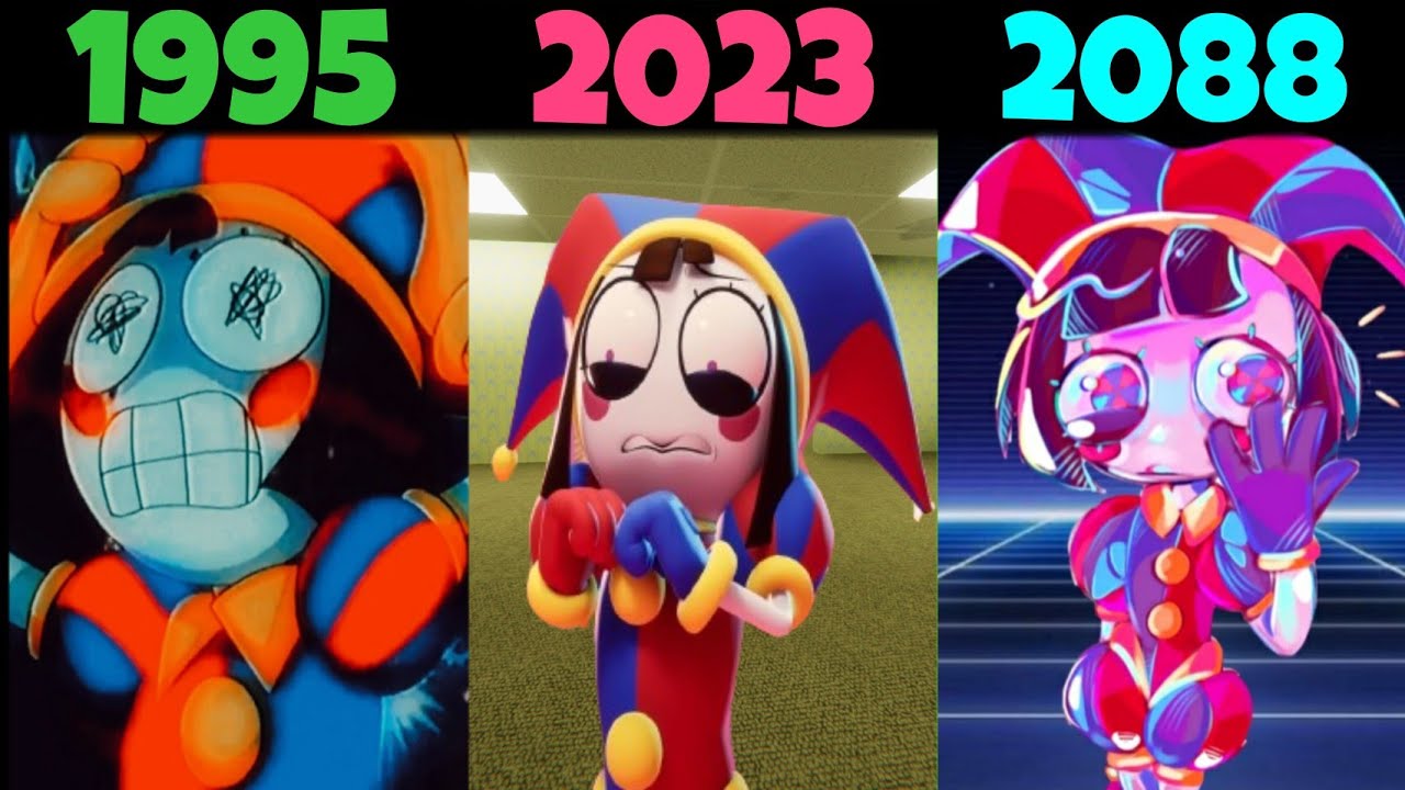 The Amazing Digital Circus Different years All Version