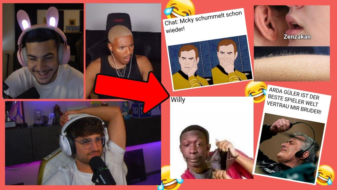 BODENLOSE MEMES MEINER FREUNDE..! ☠️😂 MAKE IT MEME mit Rohat, Eligella & Mcky UVM | Niklas Wilson