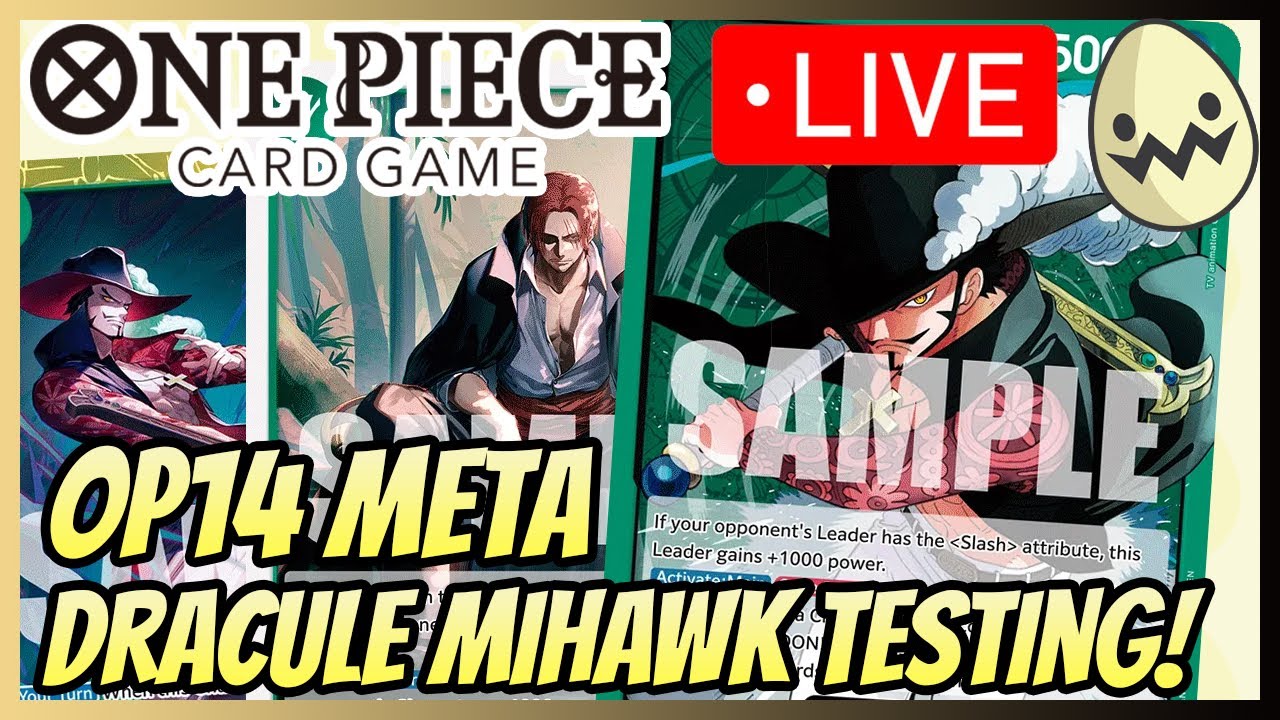 One Piece Card Game: OP14 Meta Mihawk Testing!