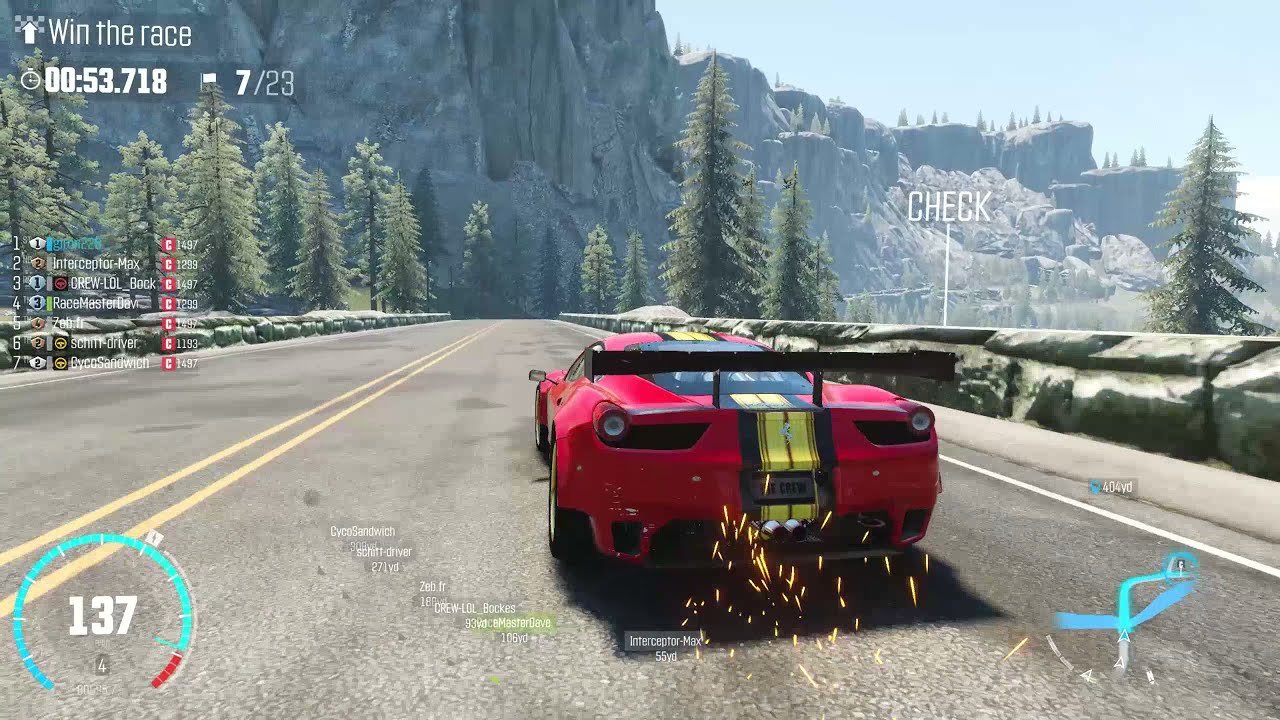 I play The Crew 1 PvP while in a Live Zoom Lecture