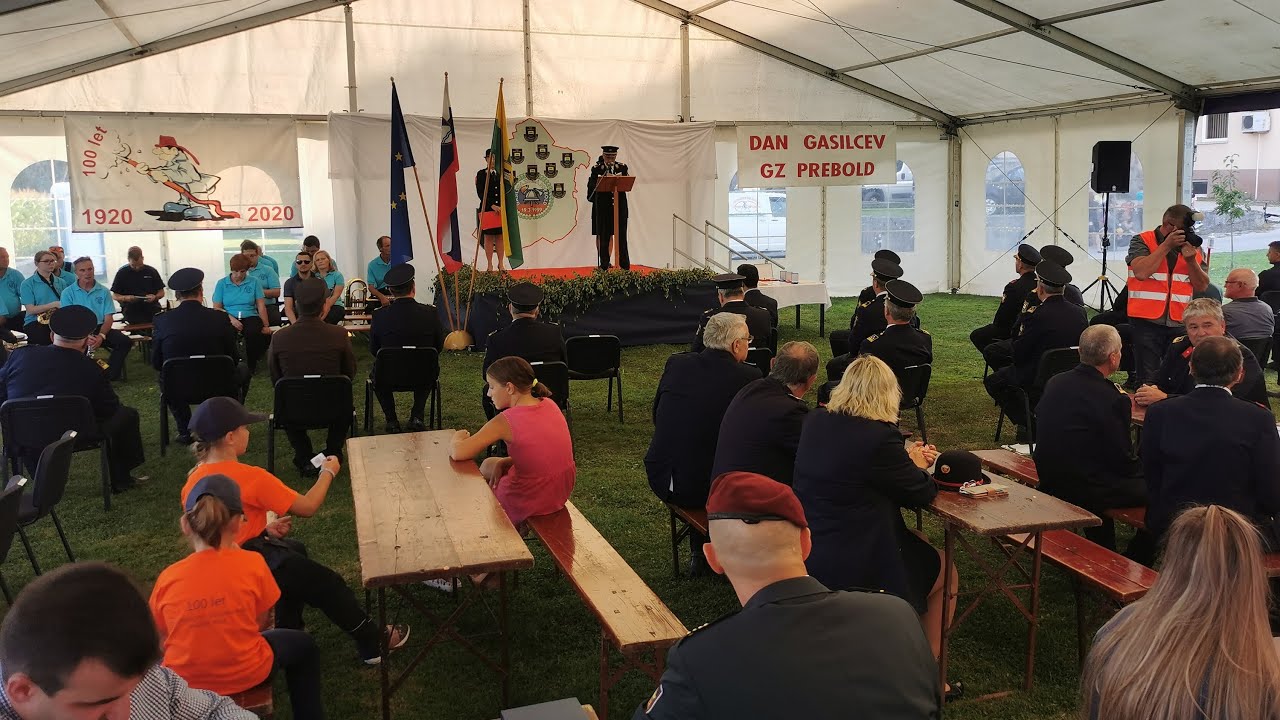 Dan gasilca GZ Prebold in 100-letnica osrednjega gasilskega dru&scaron;tva