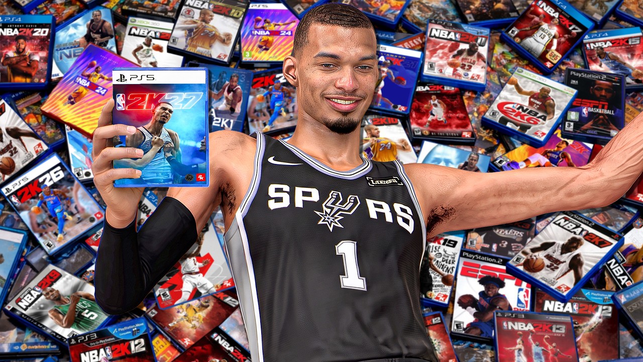 Забиваю очки за каждого атлета с обложек NBA 2K