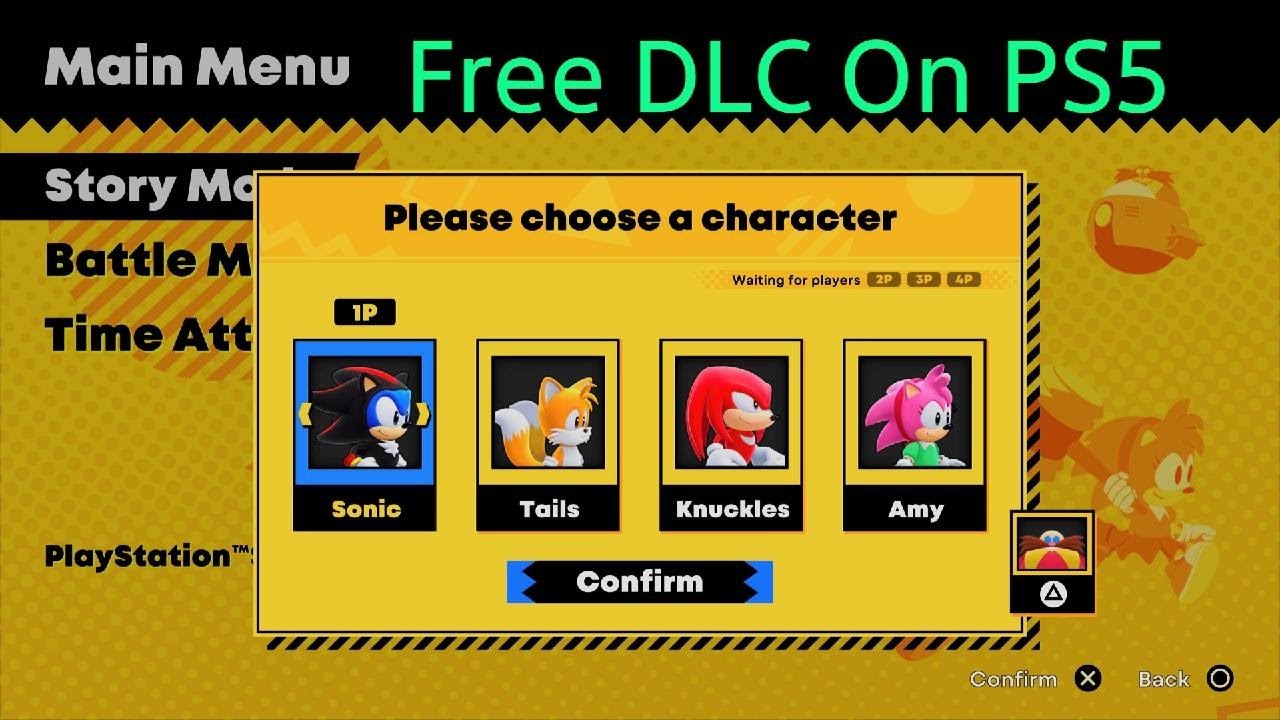 SONIC SUPERSTARS sonic Dressed As Shadow??????