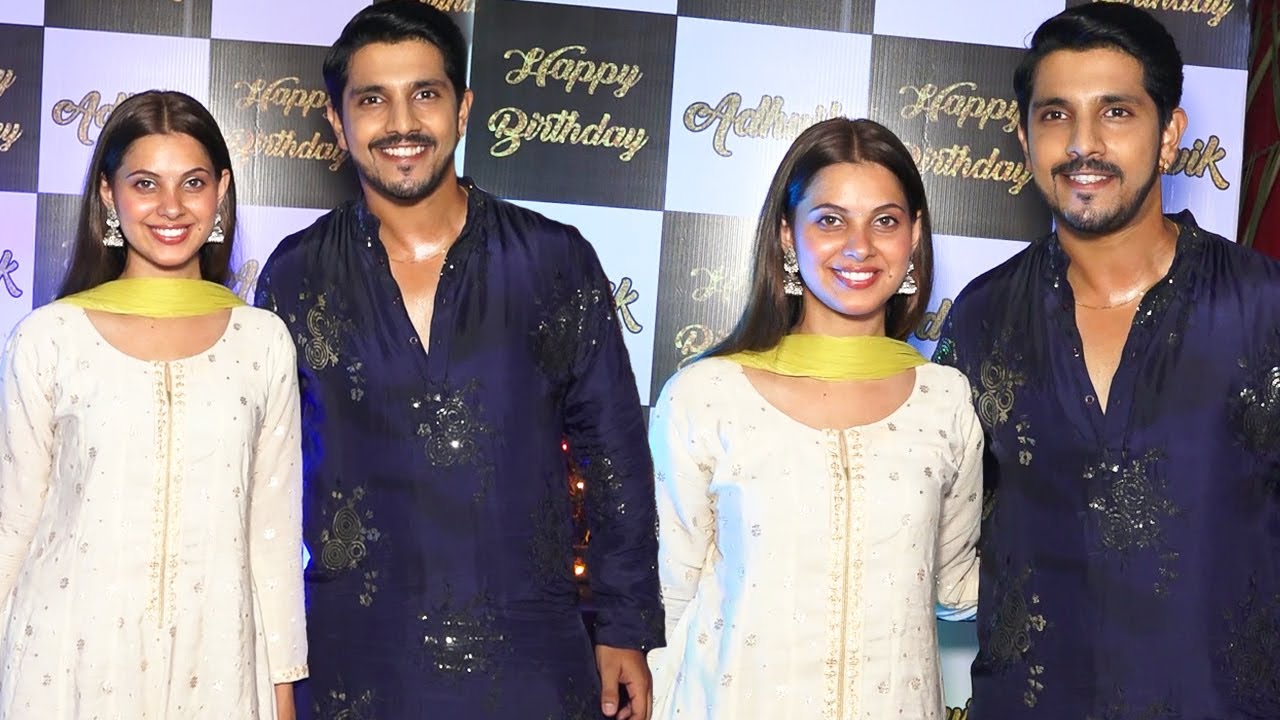 Pandya Store Actress Alice Kaushik & Kanwar Dhillon At Adhvik Mahajan Birthday Party 2022