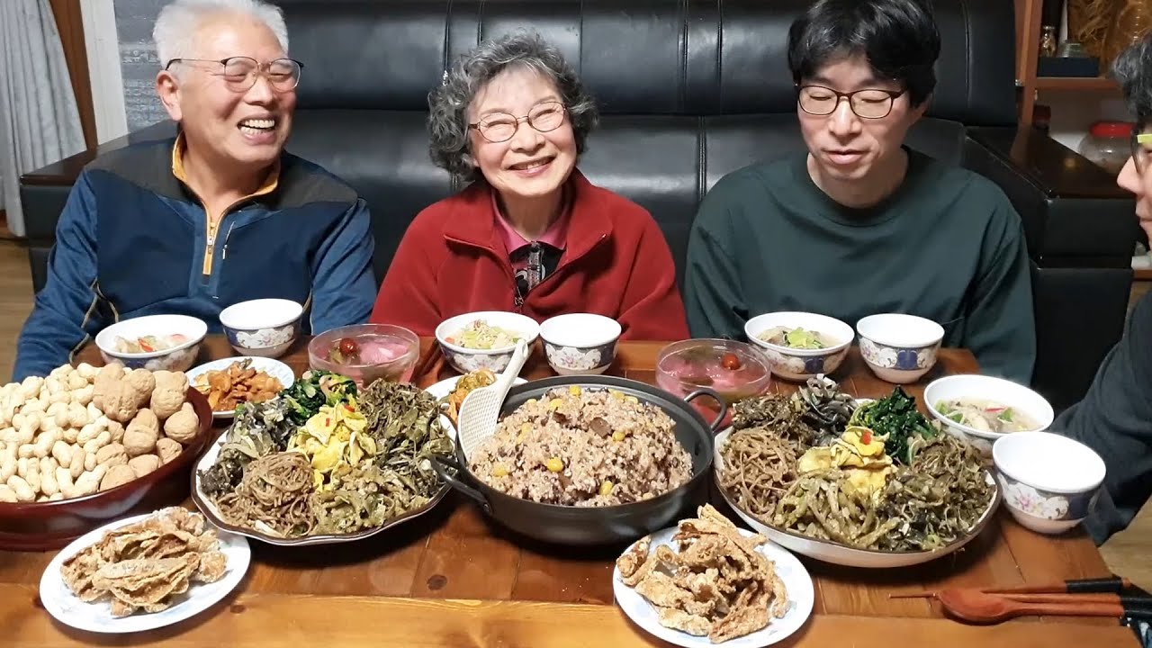 Jeongwol Daeboreum Chongchuldong с рисом с пятью зернами и травами~! (рецепт)