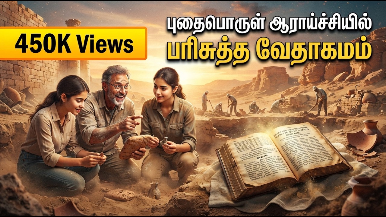 புதைபொருள் ஆராய்ச்சியில் பரிசுத்த வேதாகமம் || Archaeological Evidence || Justin Prabhakaran msg 8
