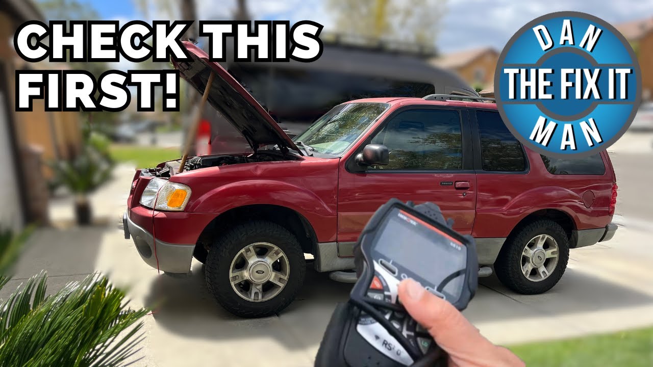 2003 Ford Explorer - Crank No Start! P0232 Fuel Pump Secondary Circuit Check This First! Innova 5610
