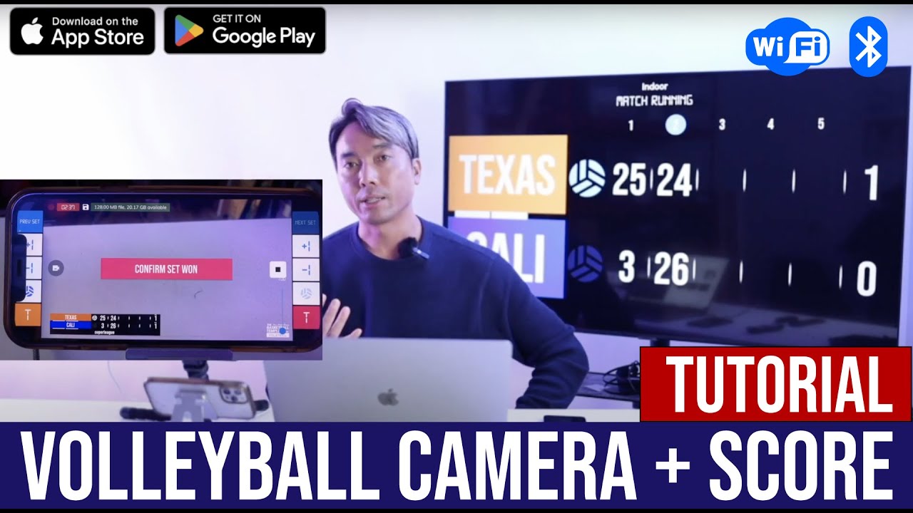 Volleyball All-in-one Camera & Score App - Tutorial