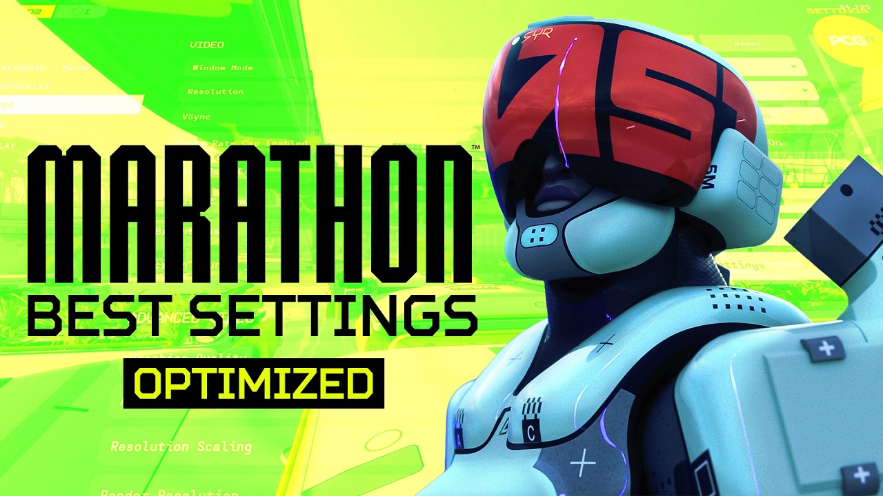 BEST SETTINGS for MARATHON!