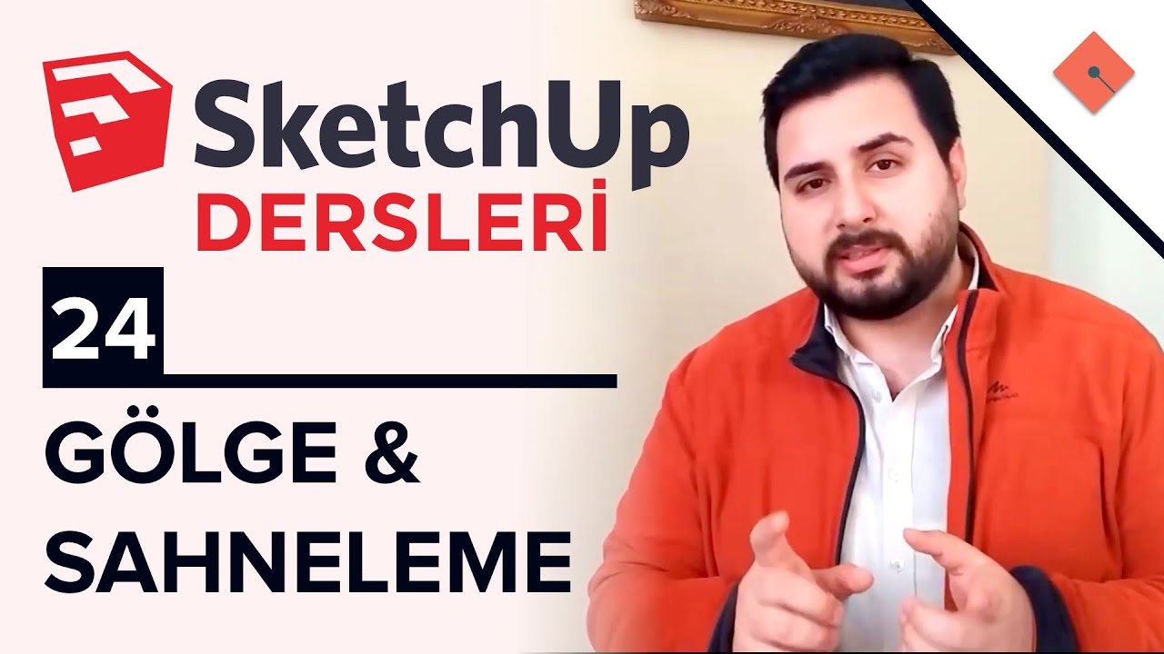 Shadow-Scenes Araçları ile Gölge ve Sahneleme | Sketchup Dersleri #24