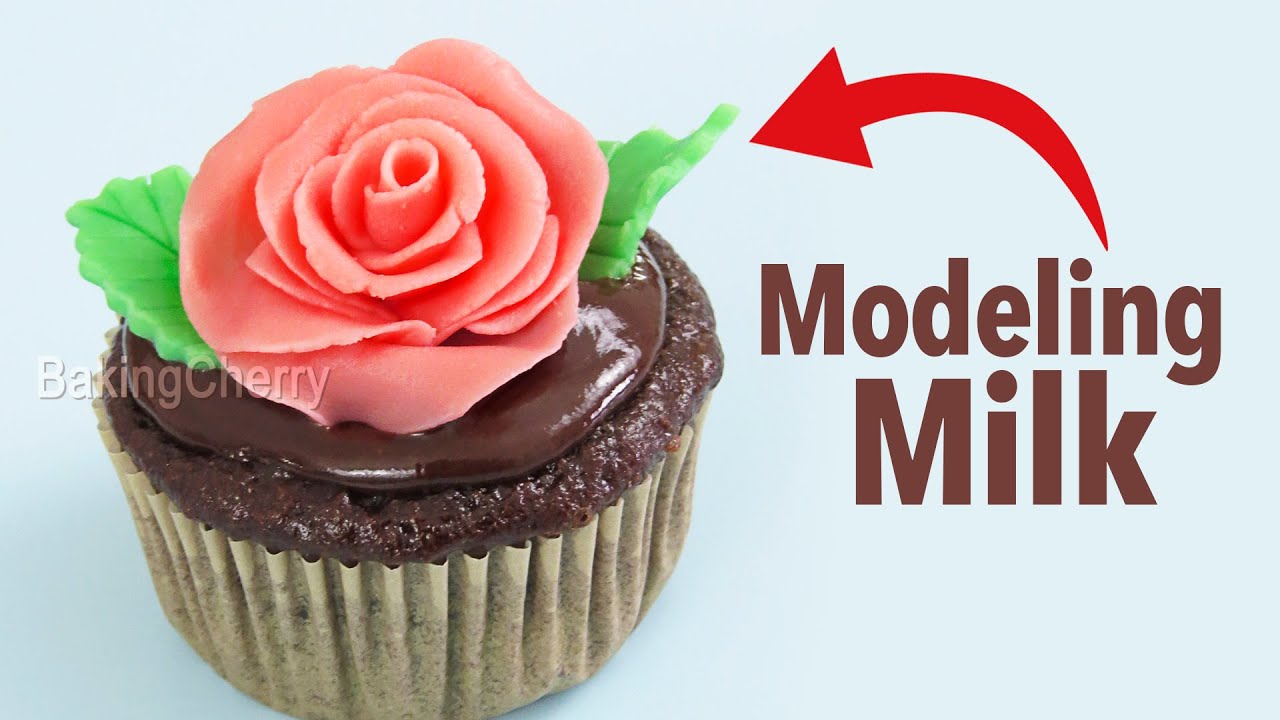 MODELING MILK - Perfect for Cakes and Cupcakes Decorating Ideas (tastier than fondant)