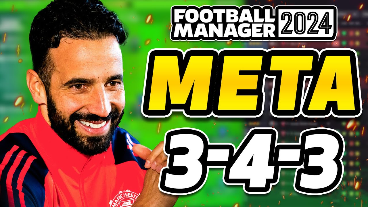 META 343 Amorim FM24 Tactic! | INVINCIBLE SEASON!