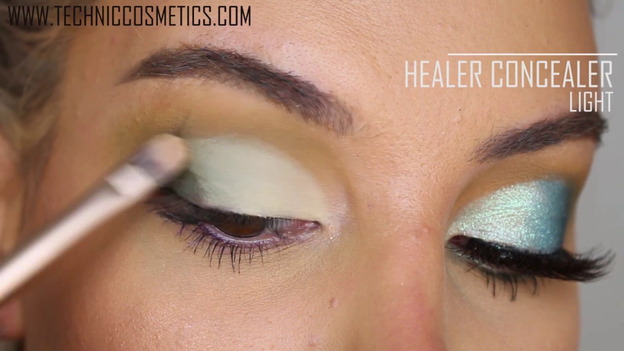 TECHNIC COSMETICS - New Pro Pigment Collection Olive Green Cut Crease Tutorial