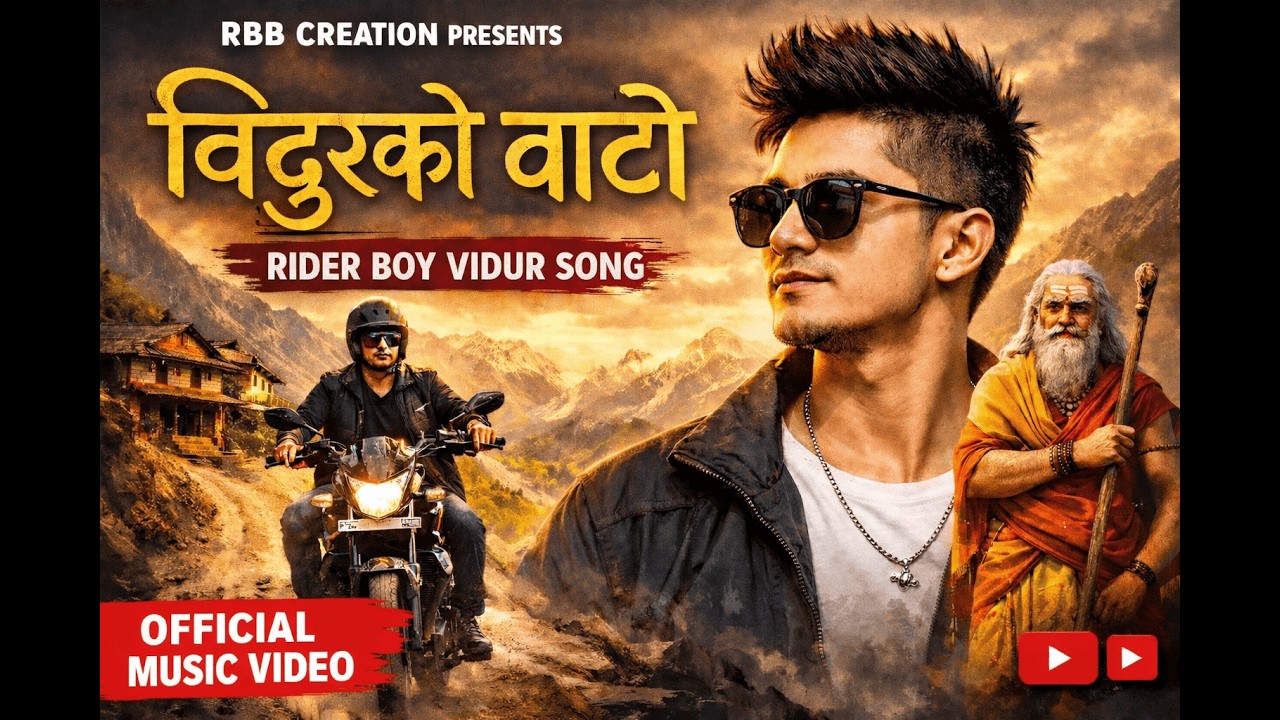 विदुरको बाटो  Rider Boy Bidur's  Song Copyrightfree music #RBBCreation  #rbb