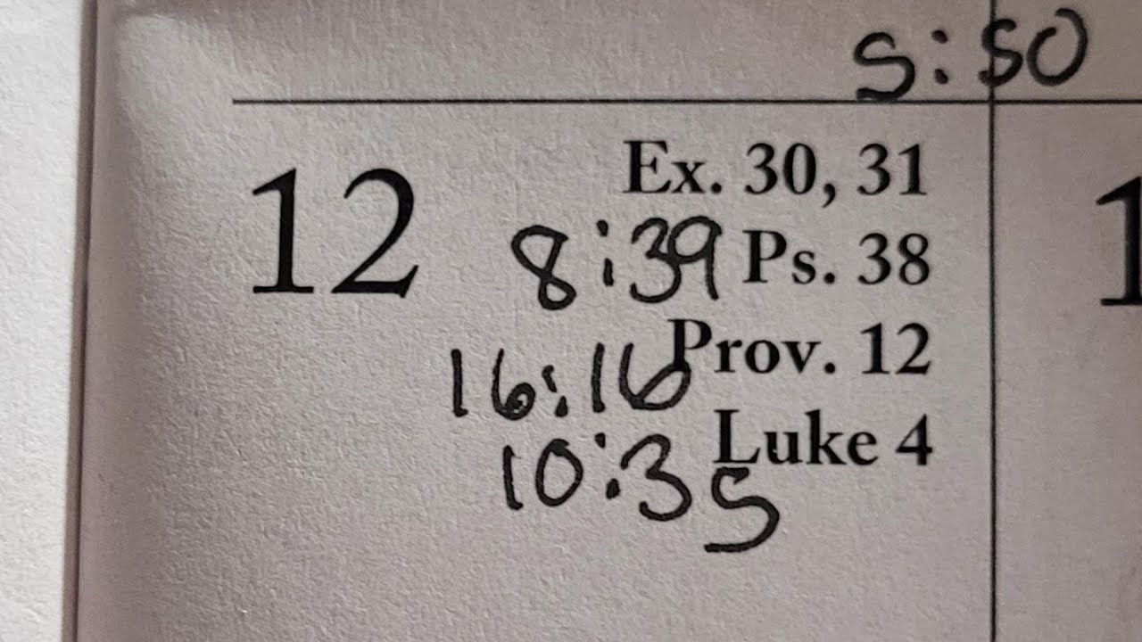2.12.2026 Bible in a year 