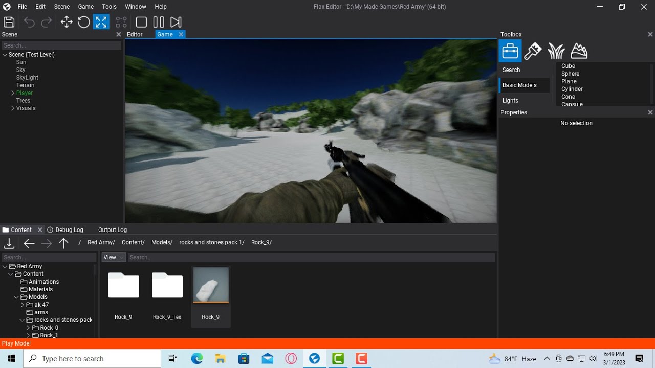 Flax game engine is beautiful!