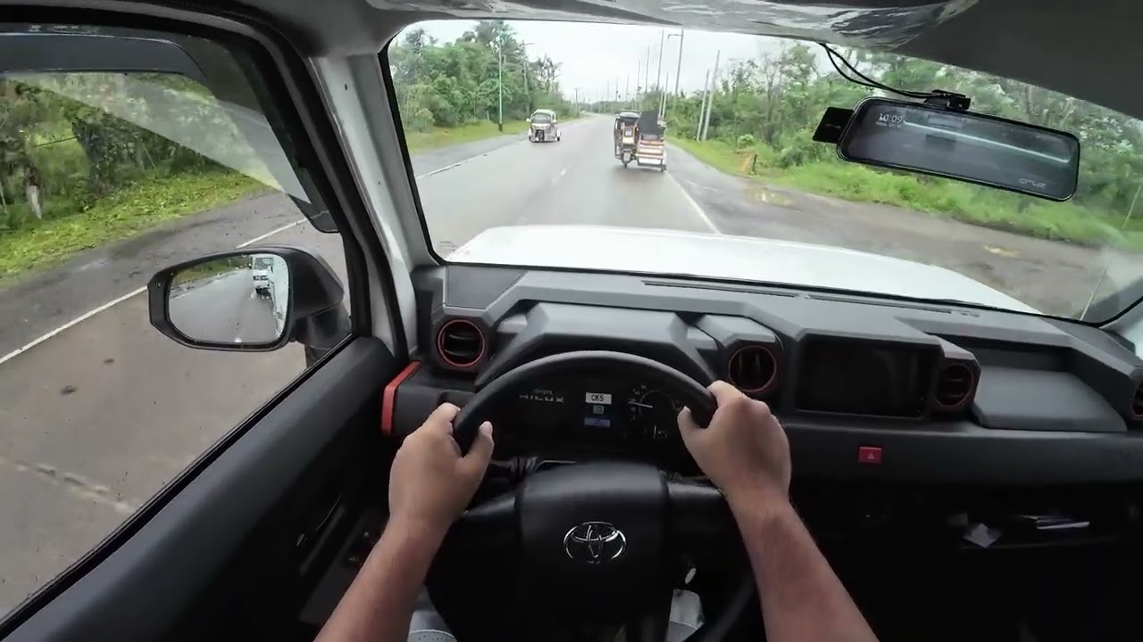 2025 Toyota Hilux Tamaraw 2.4 D4-D GL Dropside LWB Color Super White 4X2 AT (GUN120) POV Drive