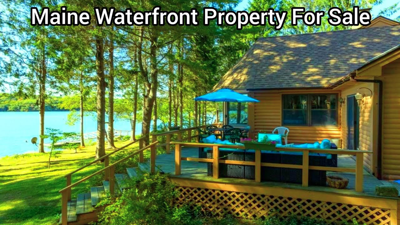 Maine Waterfront Property For Sale  Sheepscot Riverfront Homes|Maine Land For Sale| Maine Realestate