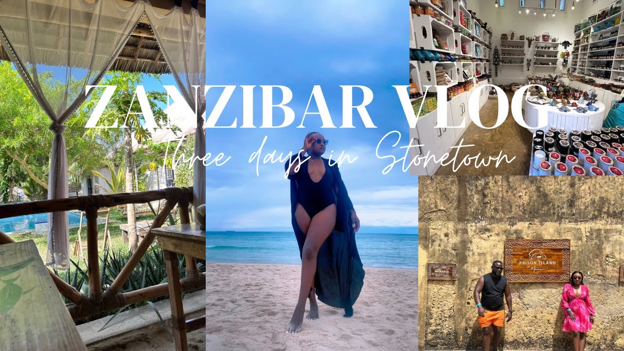 ZANZIBAR VLOG pt 1 | PRISON ISLAND | NAKUPENDA ISLAND | STONETOWN | ZIM YOUTUBER