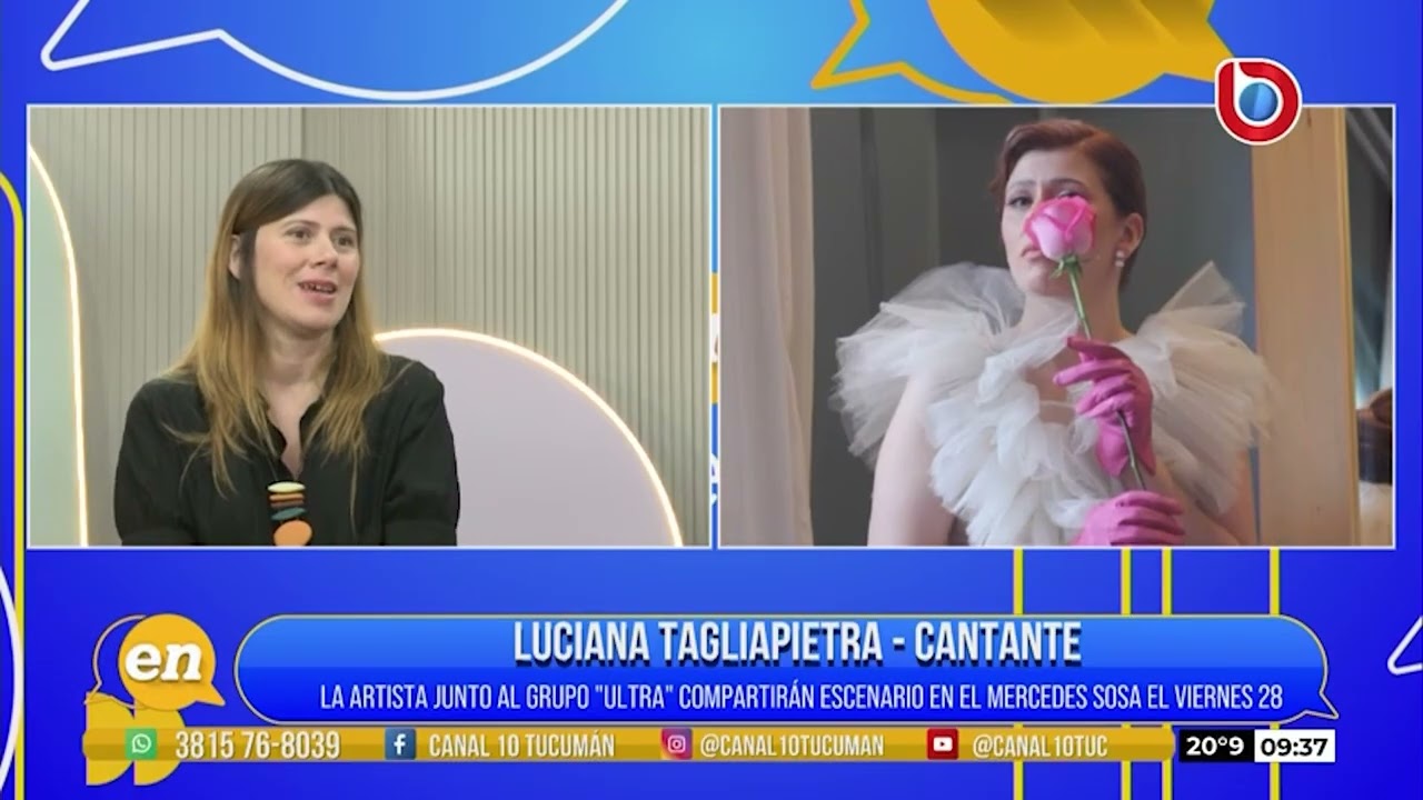 Luciana Tagliapietra Y Ultra llegan al Teatro Mercedes Sosa