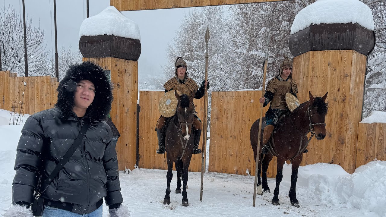 GUNNY ETHNIC VILLAGE KAZAKHSTAN 🇰🇿 TOUR PART 2 
