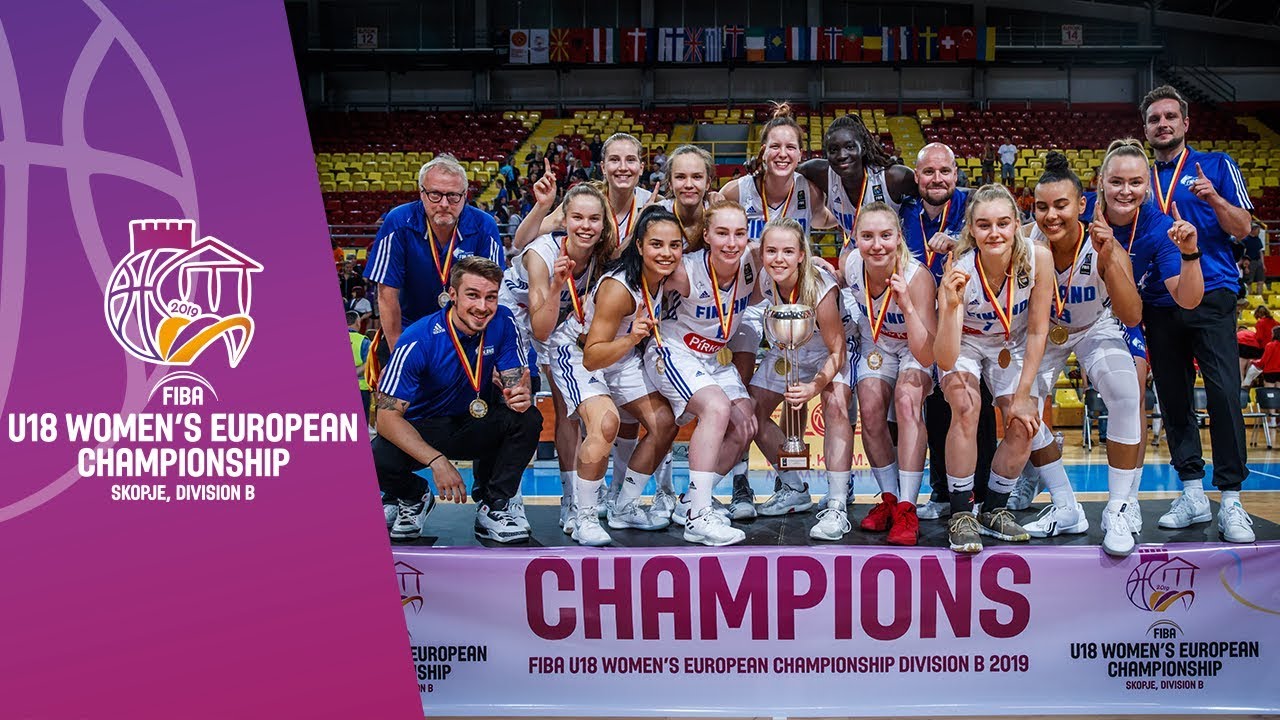 Finland v Greece - Final Full Game  - FIBA U18 Women's European Championship Division B 2019
