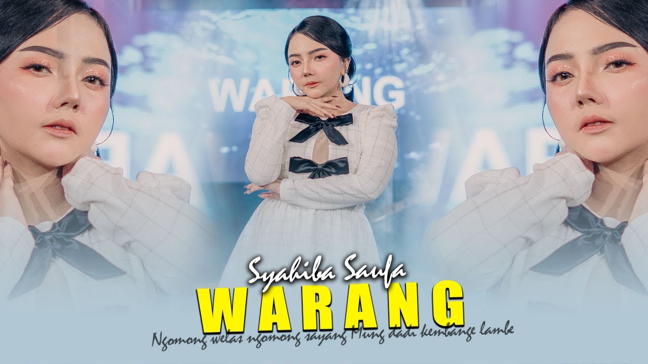 SYAHIBA SAUFA - WARANG (Official Live Music Video)