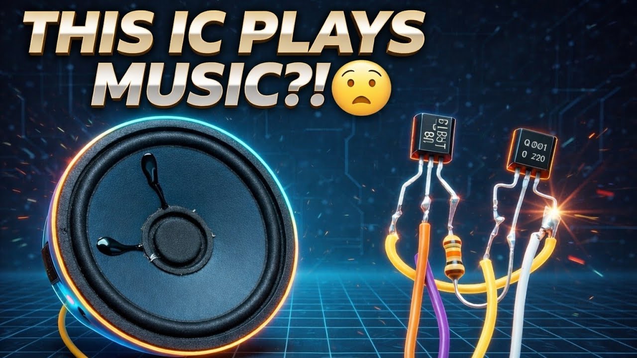 This $1 IC Plays Real Music?! 🤯 (No Arduino) 