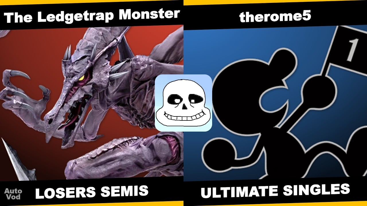 The Ledgetrap Monster(Ridley) vs therome5(Mr. Game & Watch) - Dundee Fundies 152 Losers Semi-Finals