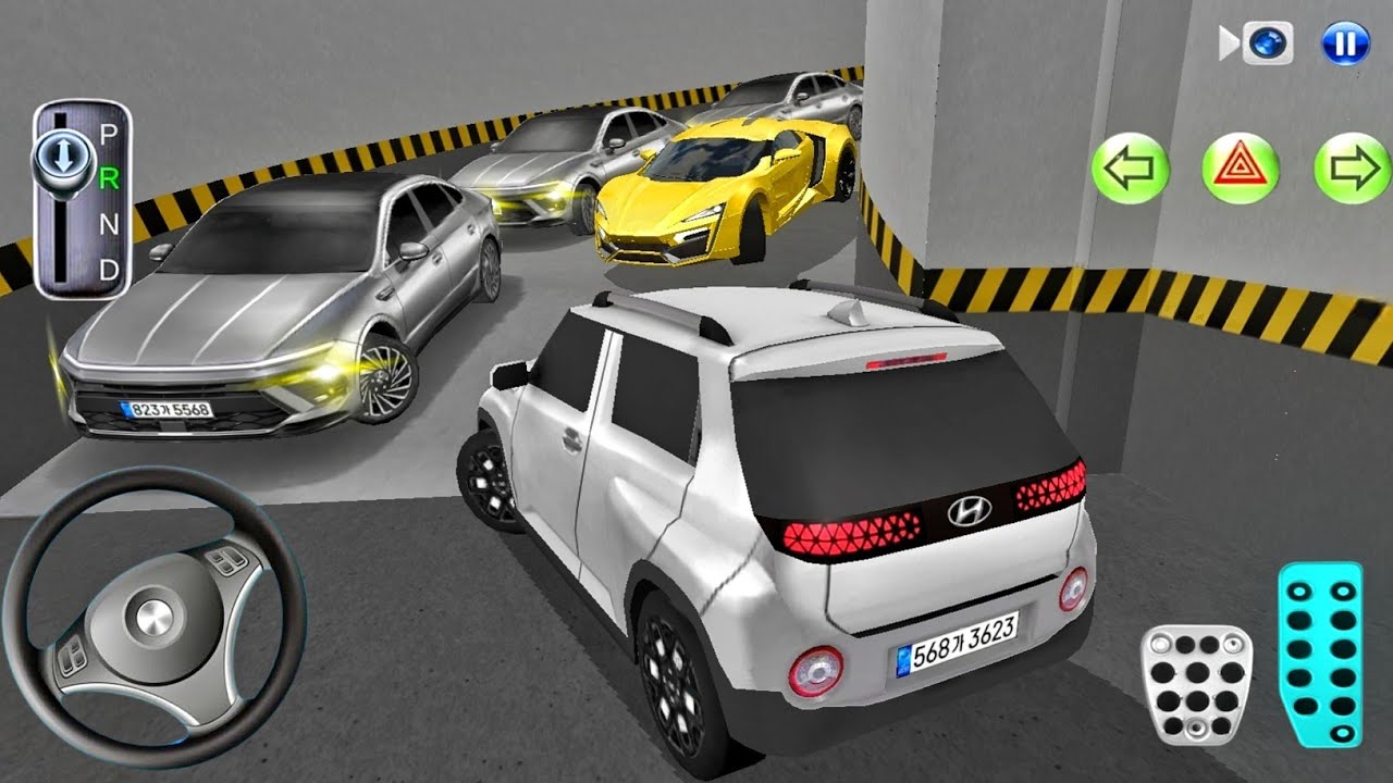 New Casper Car Stuck in Parking Garage - 3D Driving Class - Car Game 2026! Android Gameplay