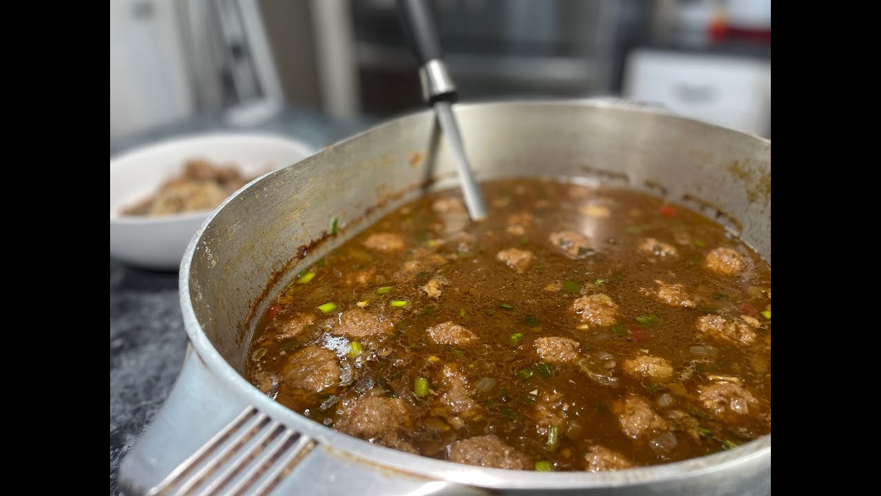 Cajun Meatball Stew