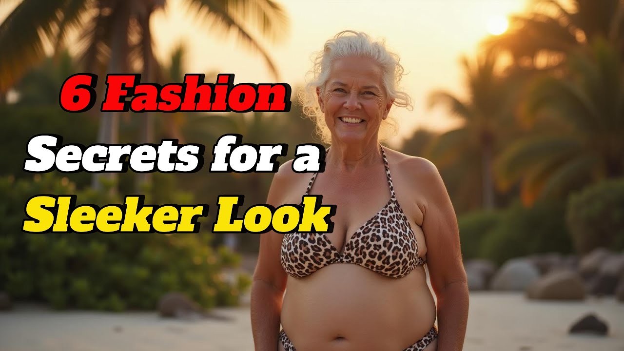 Hide Your Waist, Highlight Your Beauty: 6 Fashion Tips for Women 60+