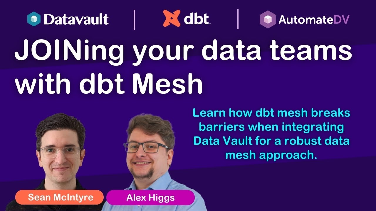 JOINing your data teams with dbt Mesh