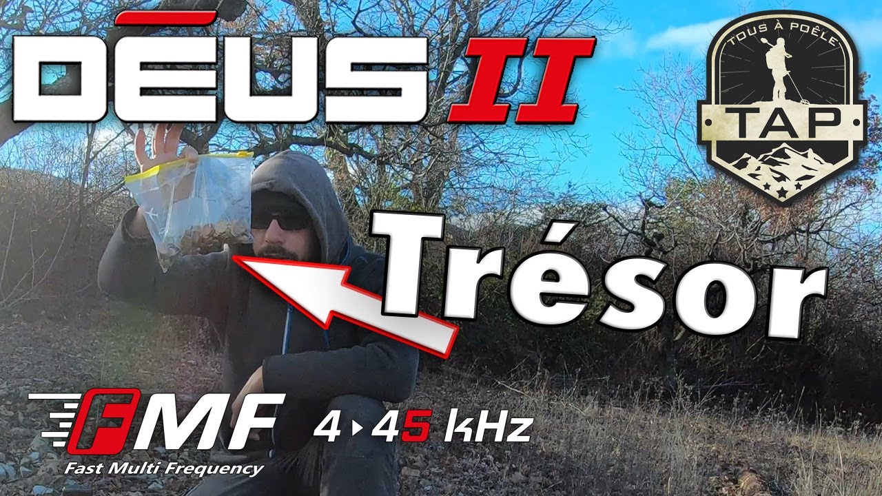 XP DEUS 2 FMF: Polyvalence FMF et qualité mono fréquence.