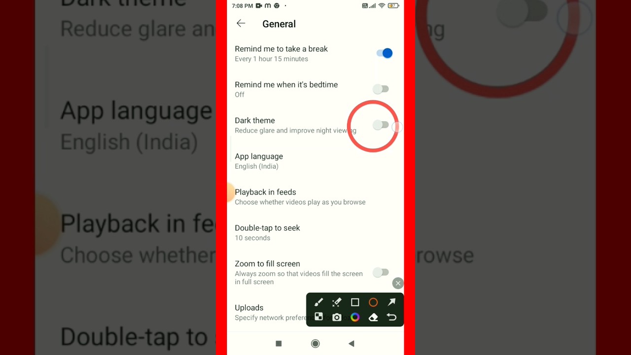 How To Enable Youtube Dark Mode 2021 | Youtube Me Dark Mode Kaise Kare - No Apps ! No Root