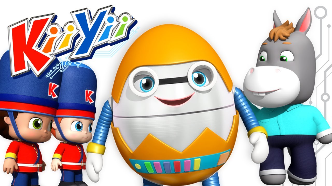 Humpty Dumpty | Nursery Rhymes | By KiiYii! | ABCs and 123s