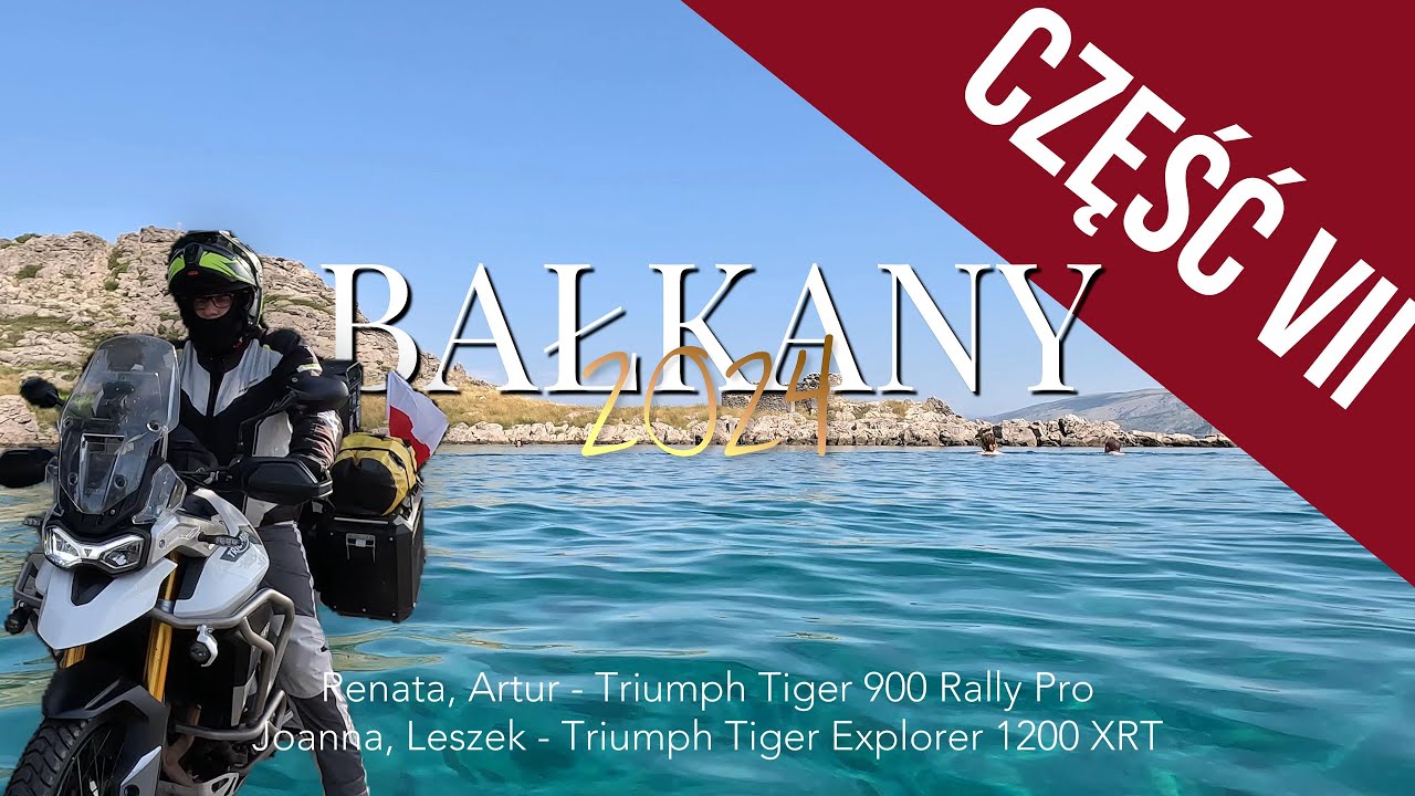 ArtLeo Bałkany motocyklem 2024 (4K) - część 7 Dubrovnik (Tiger 900 Rally Pro, Explorer 1200 XRT)