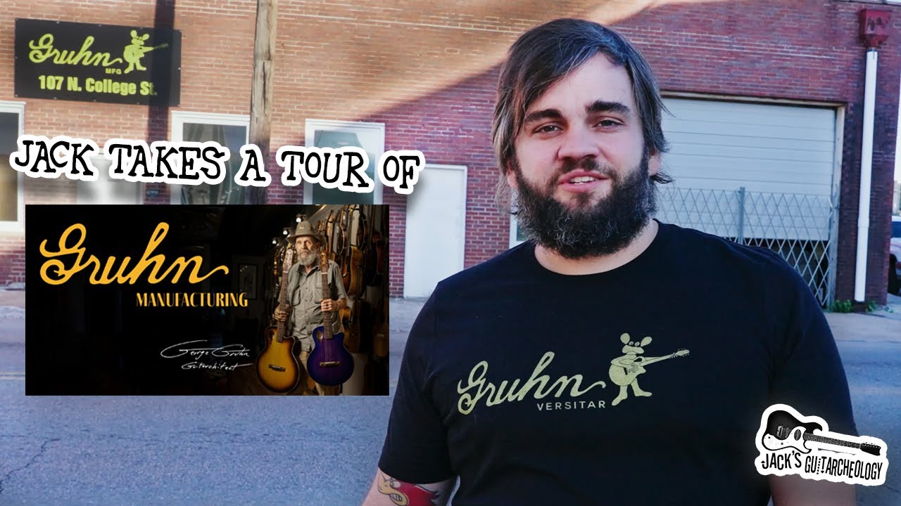 Jack Takes a Tour of Gruhn Manufacturing | Jack's Guitarcheology