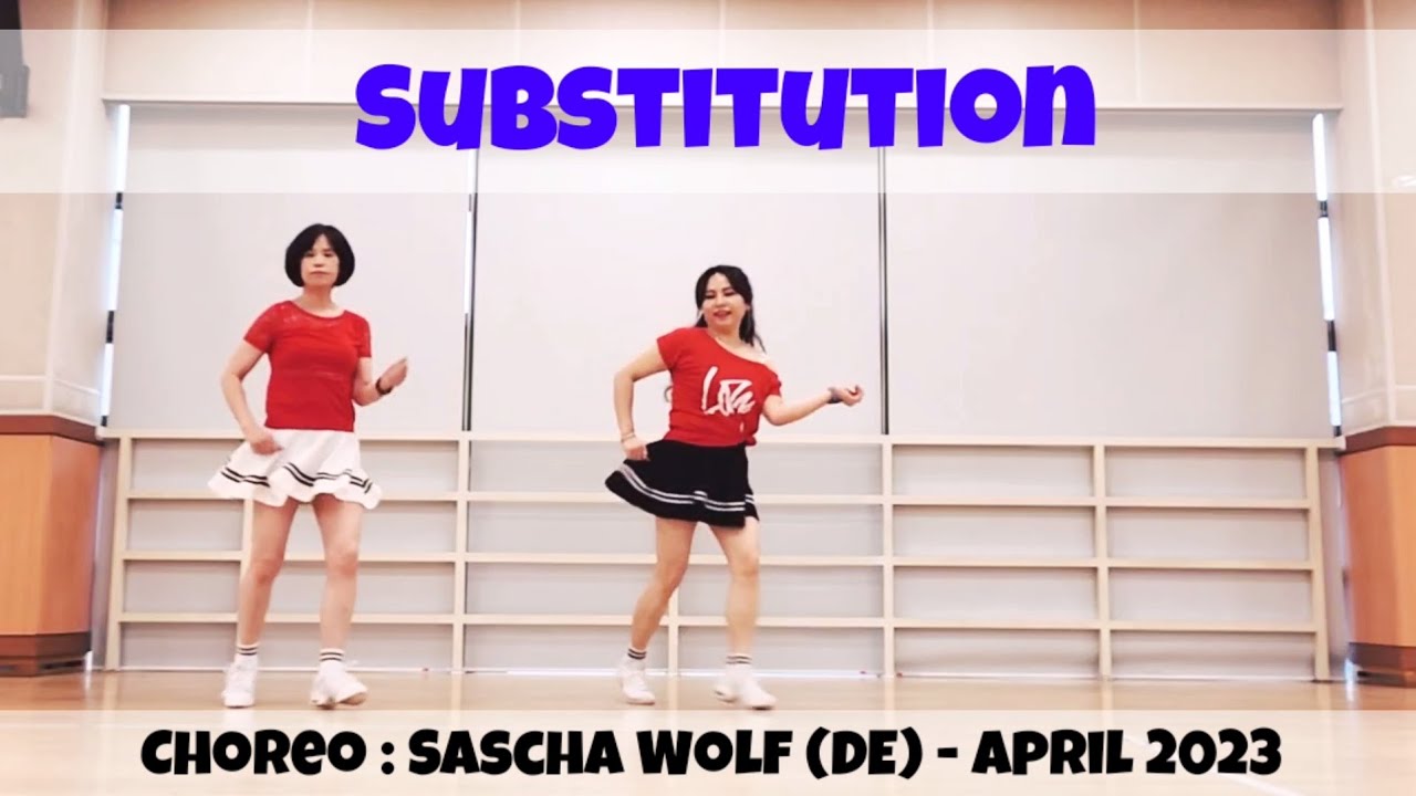 Demo[Substitution] lineDance/서브스티투션/신나는 초급라인댄스