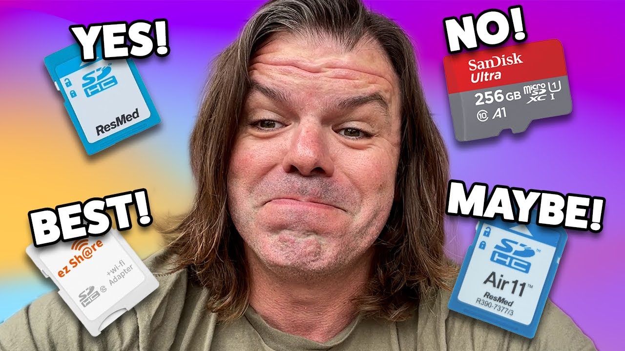 CPAP SD Cards - Which Is Best & What File Format?