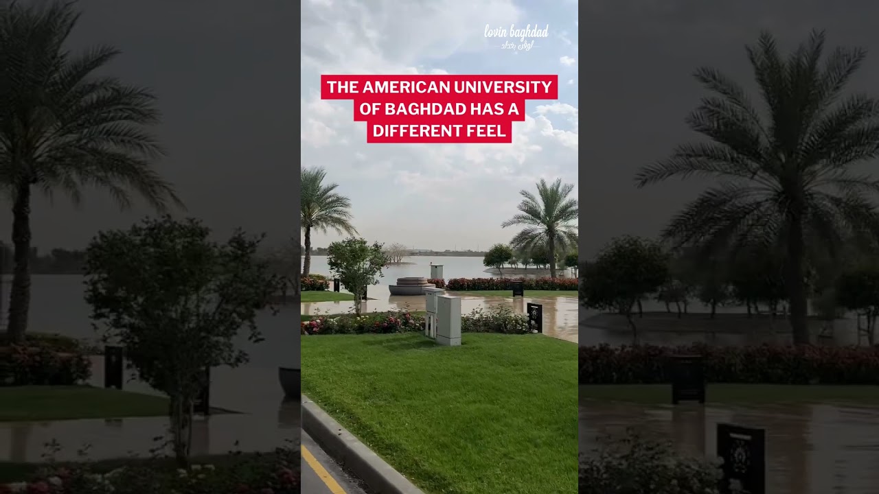 The American University of Baghdad has a different feel