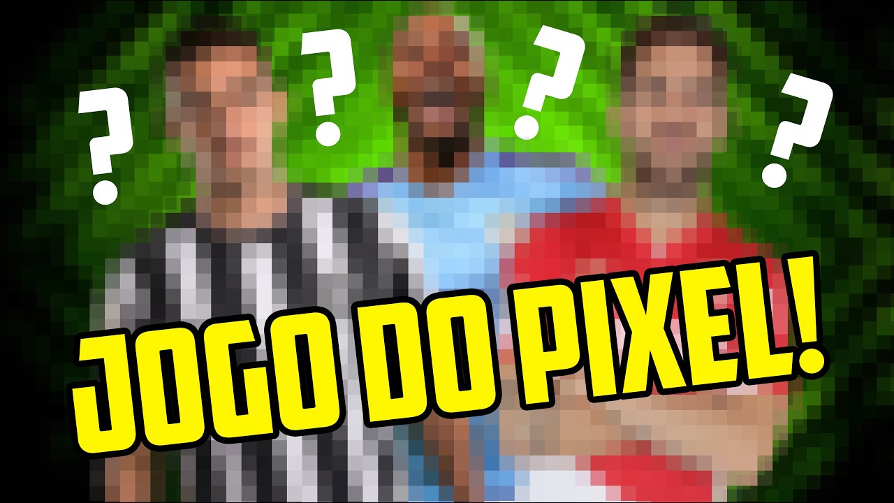 DESCUBRA OS JOGADORES PIXELADOS! - JOGO DO PIXEL